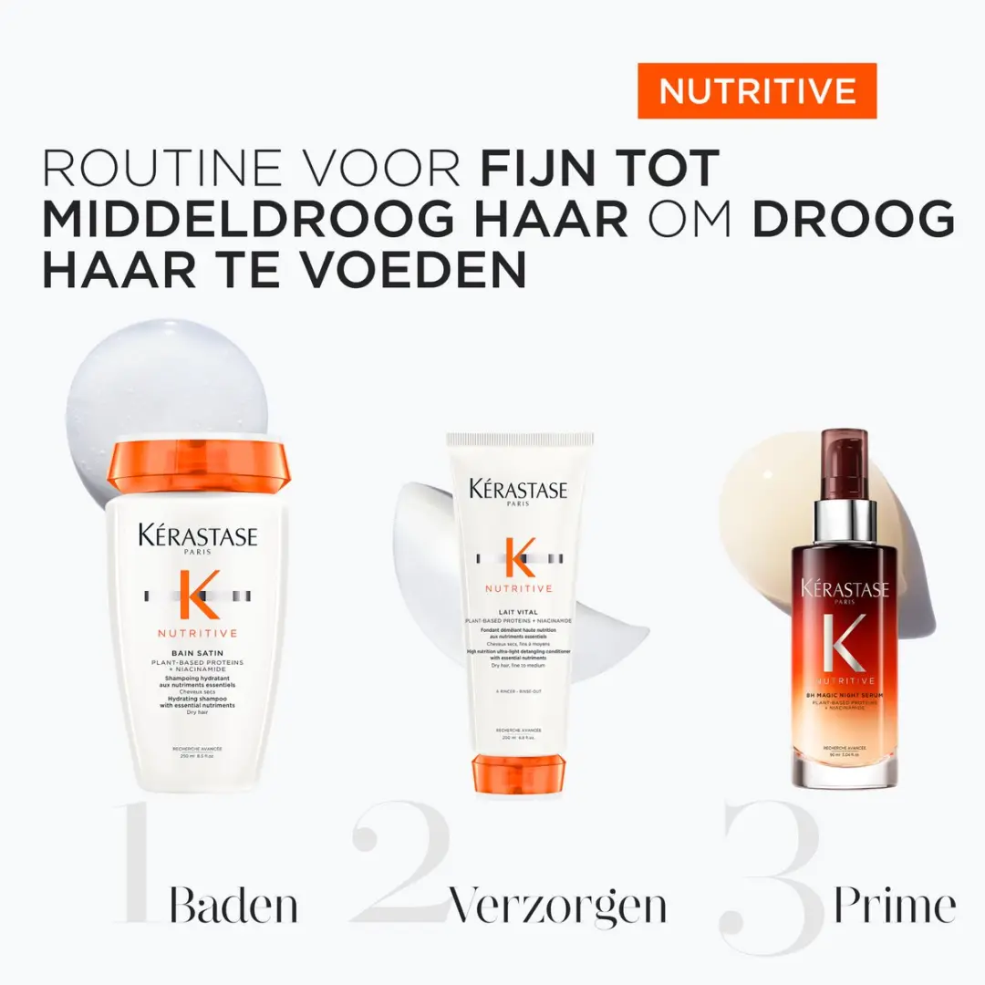 Kérastase Nutritive Trio 555ml - Fijn tot middendik droog haar