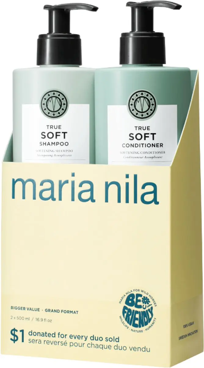 Maria Nila True Soft Care Duo Shampoo & Conditioner 2x500ml