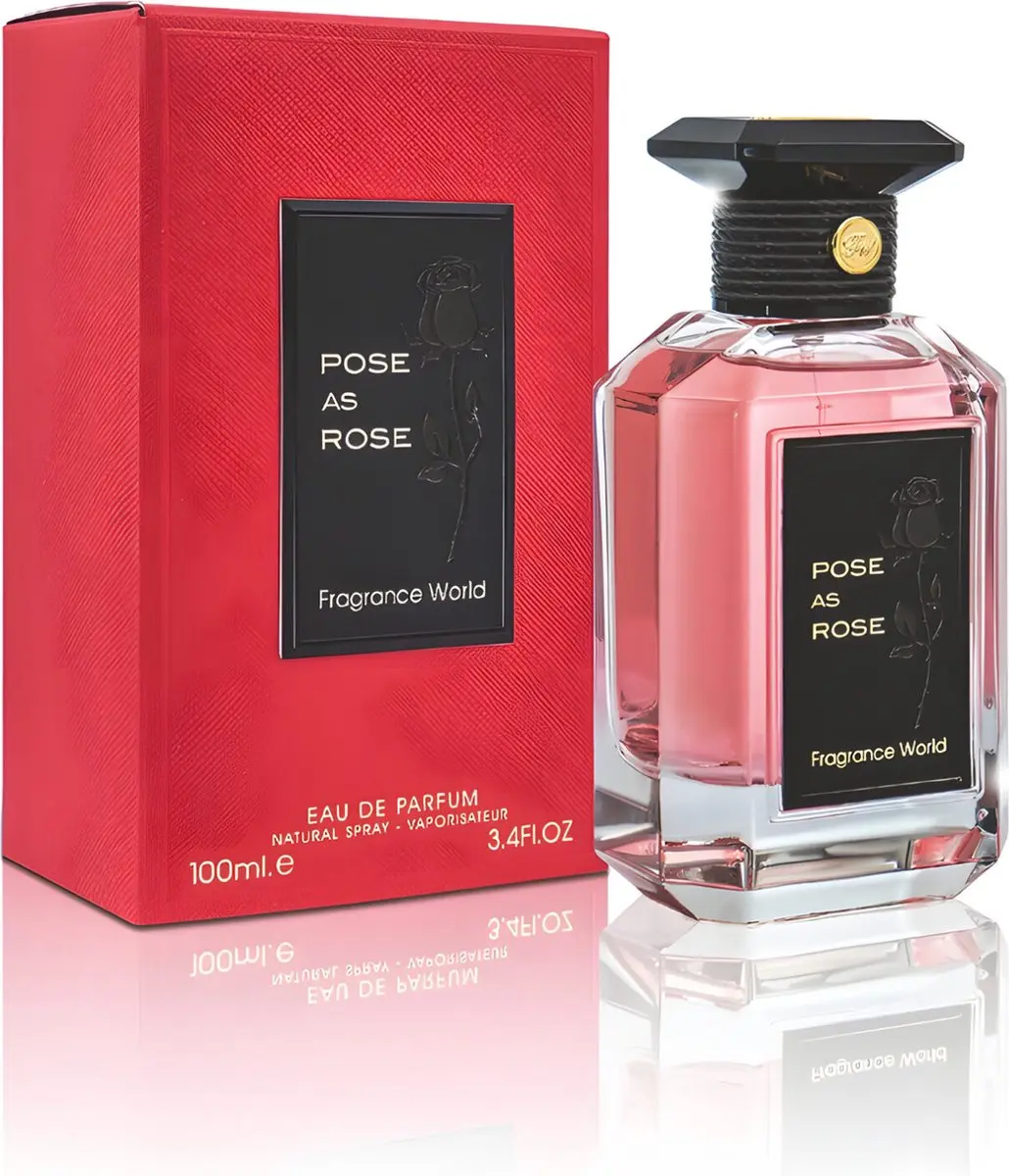 Fragrance World Pose As Rose Eau de Parfum 100ml