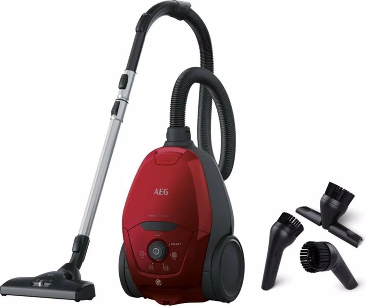 AEG VX82-1-2CR EcoLine Stofzuiger - 600W - 3,5L - Rood