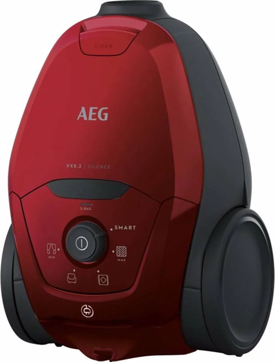 AEG VX82-1-2CR EcoLine Stofzuiger - 600W - 3,5L - Rood