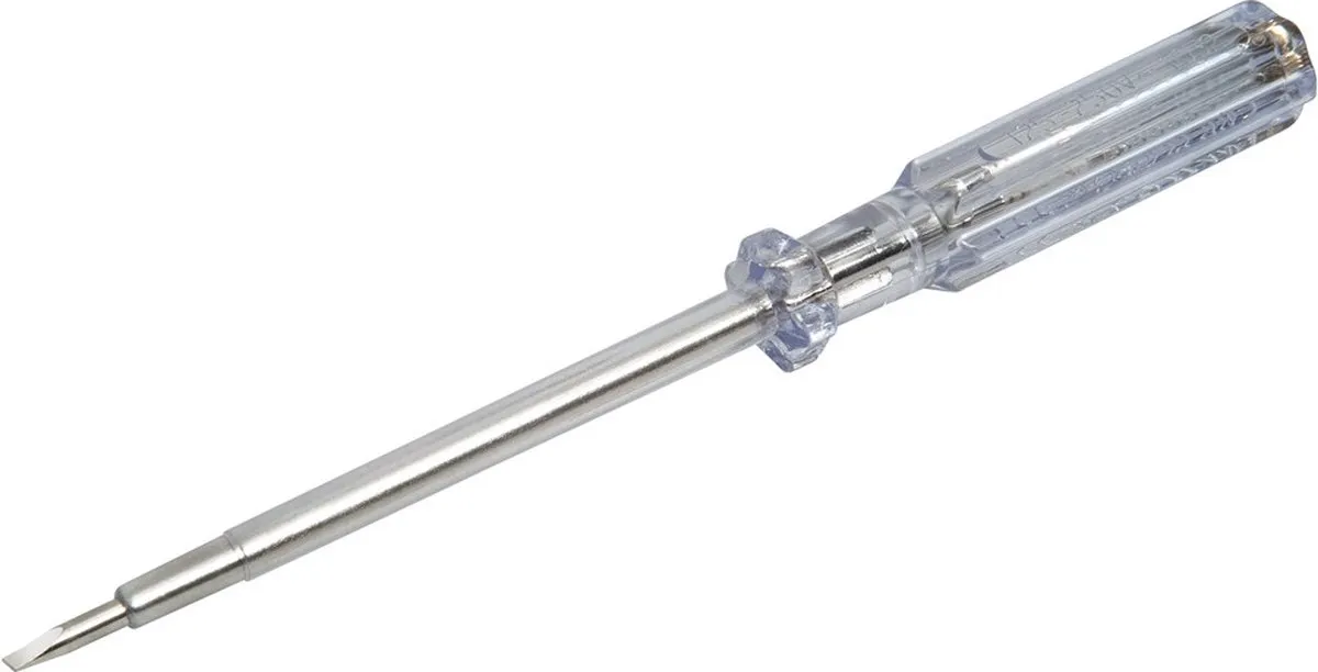 Stanley LI AN 1052 Spanningszoeker 3mm x 105mm - Transparant/Nikkel - afbeelding 6 van 6