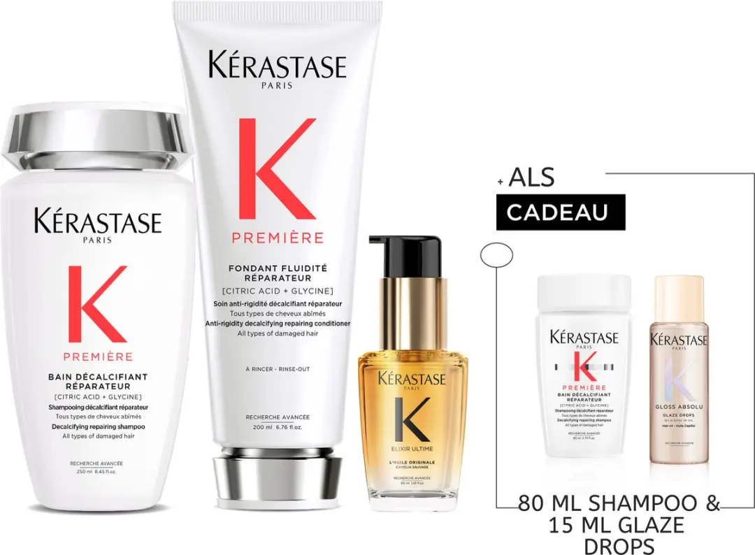 Kérastase Première-Elixir Ultime Herstellend Trio 605ml