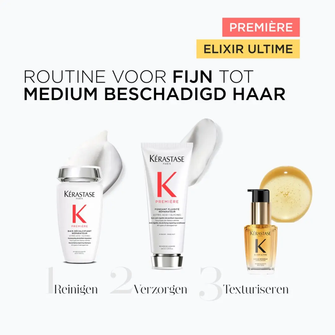 Kérastase Première-Elixir Ultime Herstellend Trio 605ml