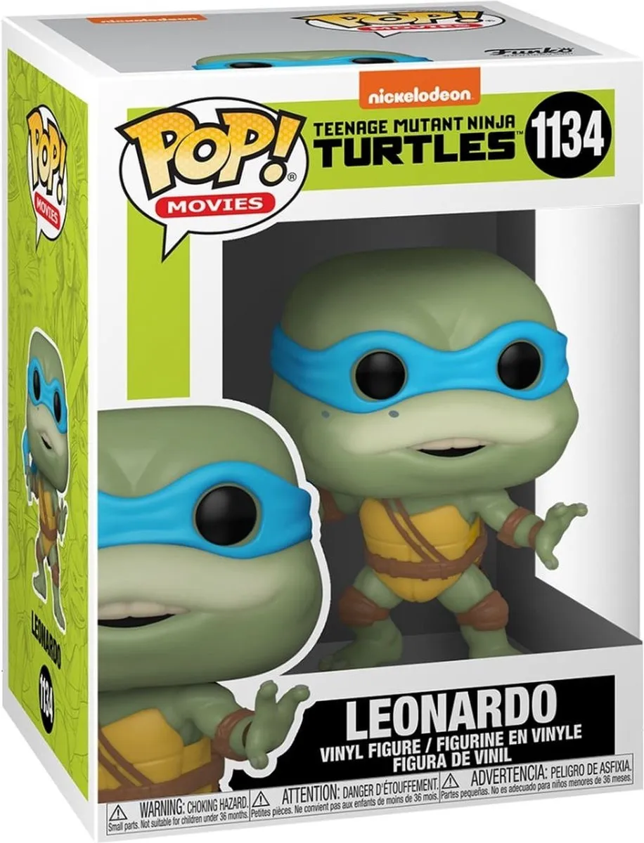 Funko Teenage Mutant Ninja Turtles POP! Movies Leonardo 56161 - 9cm