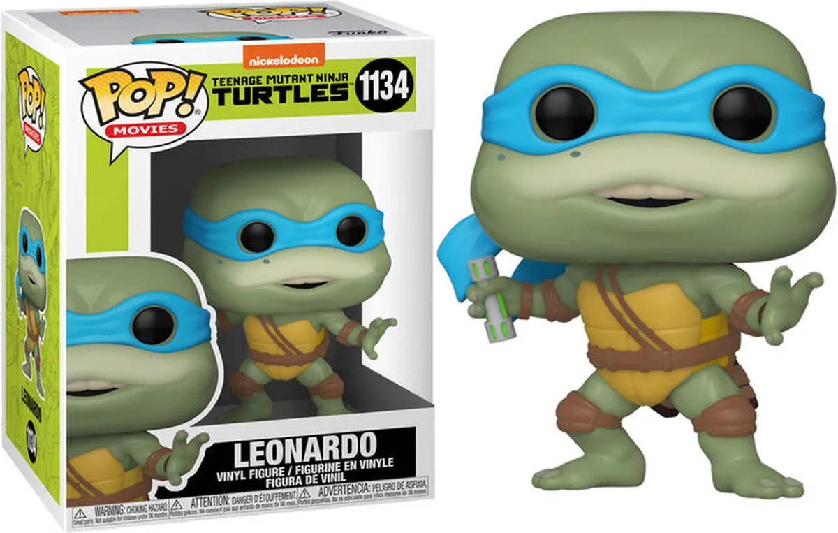 Funko Teenage Mutant Ninja Turtles POP! Movies Leonardo 56161 - 9cm