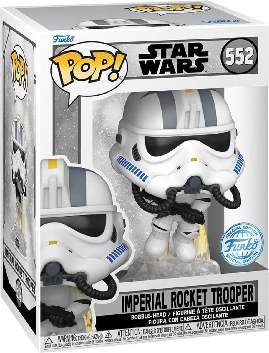 Funko Star Wars Battlefront POP! Imperial Rocket Trooper 65049 - Multicolor