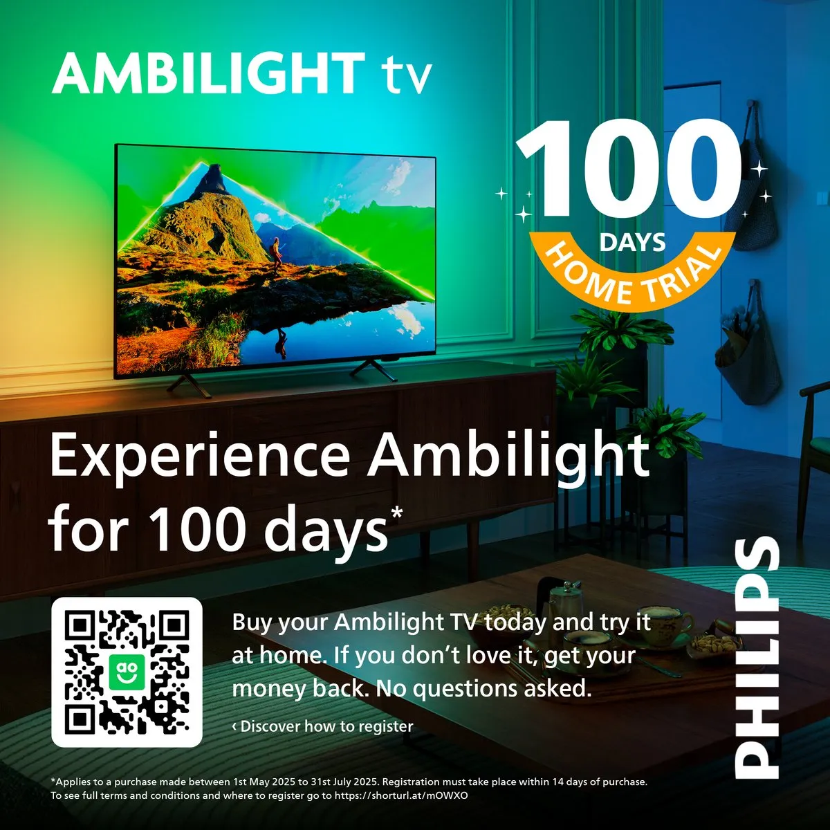 Philips 65OLED76012 65 inch OLED TV - Zwart
