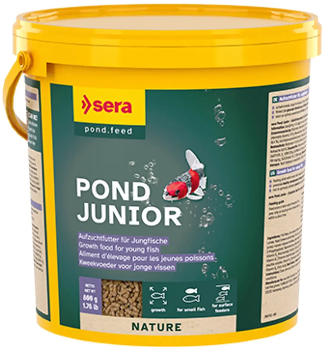 Sera Pond Junior Groeivoer 3L