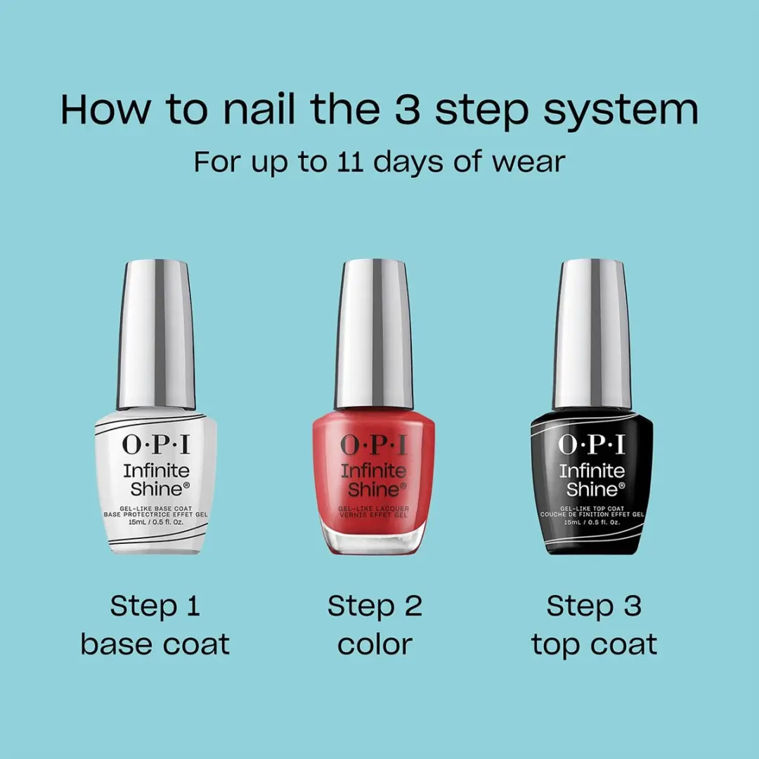 O.P.I. Infinite Shine Nagellak Zwart - 15ml