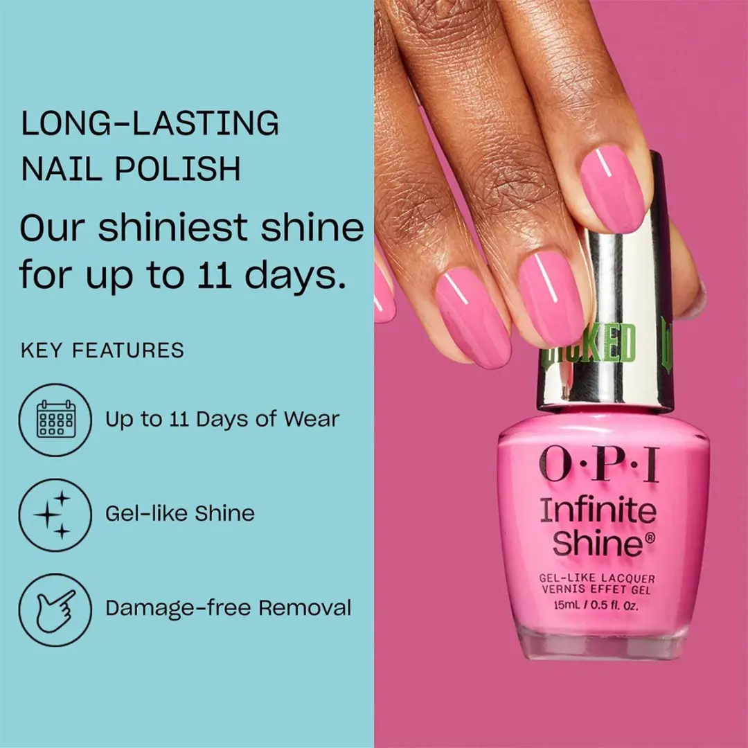 O.P.I. Infinite Shine Nagellak Zwart - 15ml