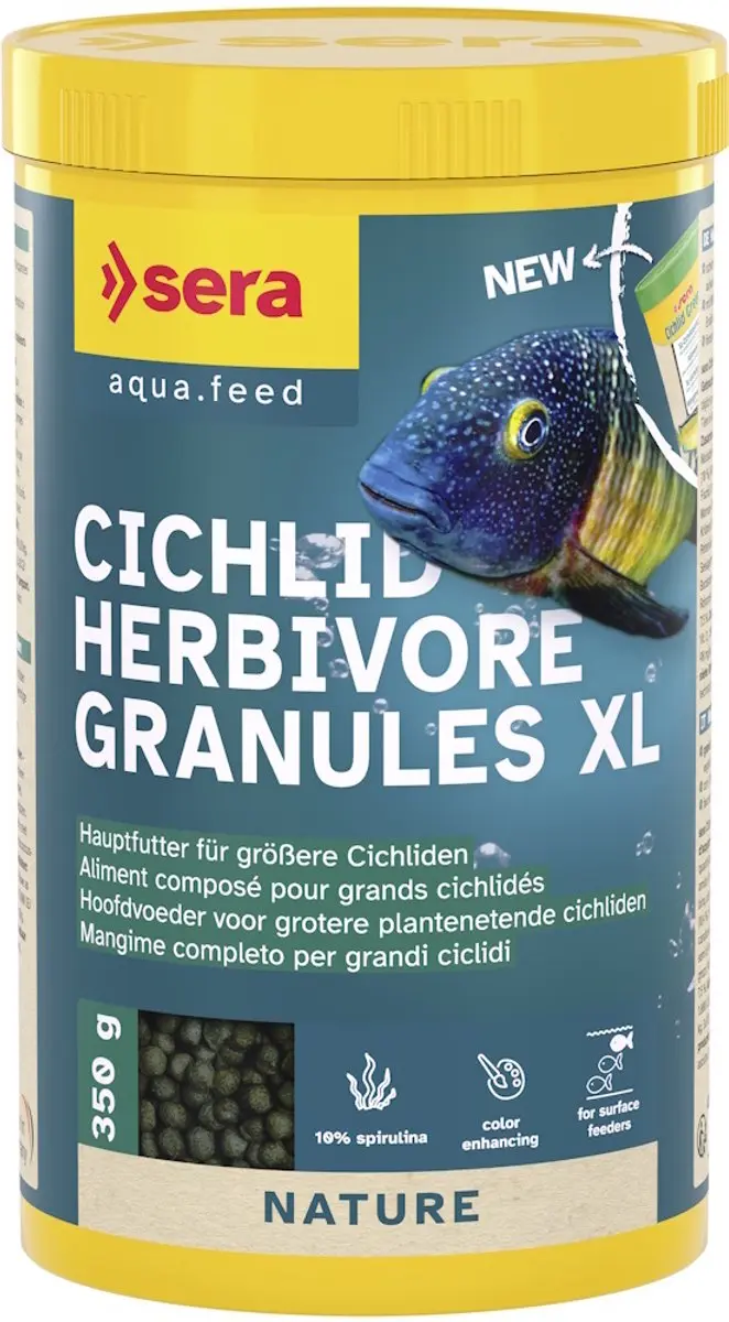 Sera Cichlid Herbivore Granules