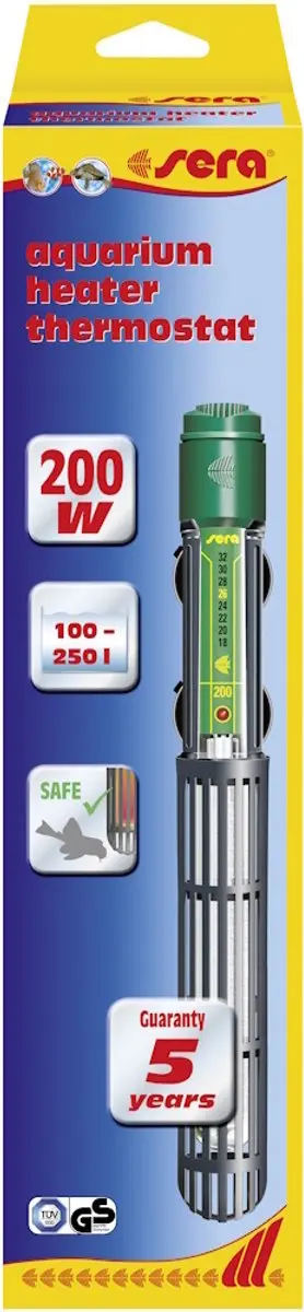 Sera Aquarium Regelverwarming 200W