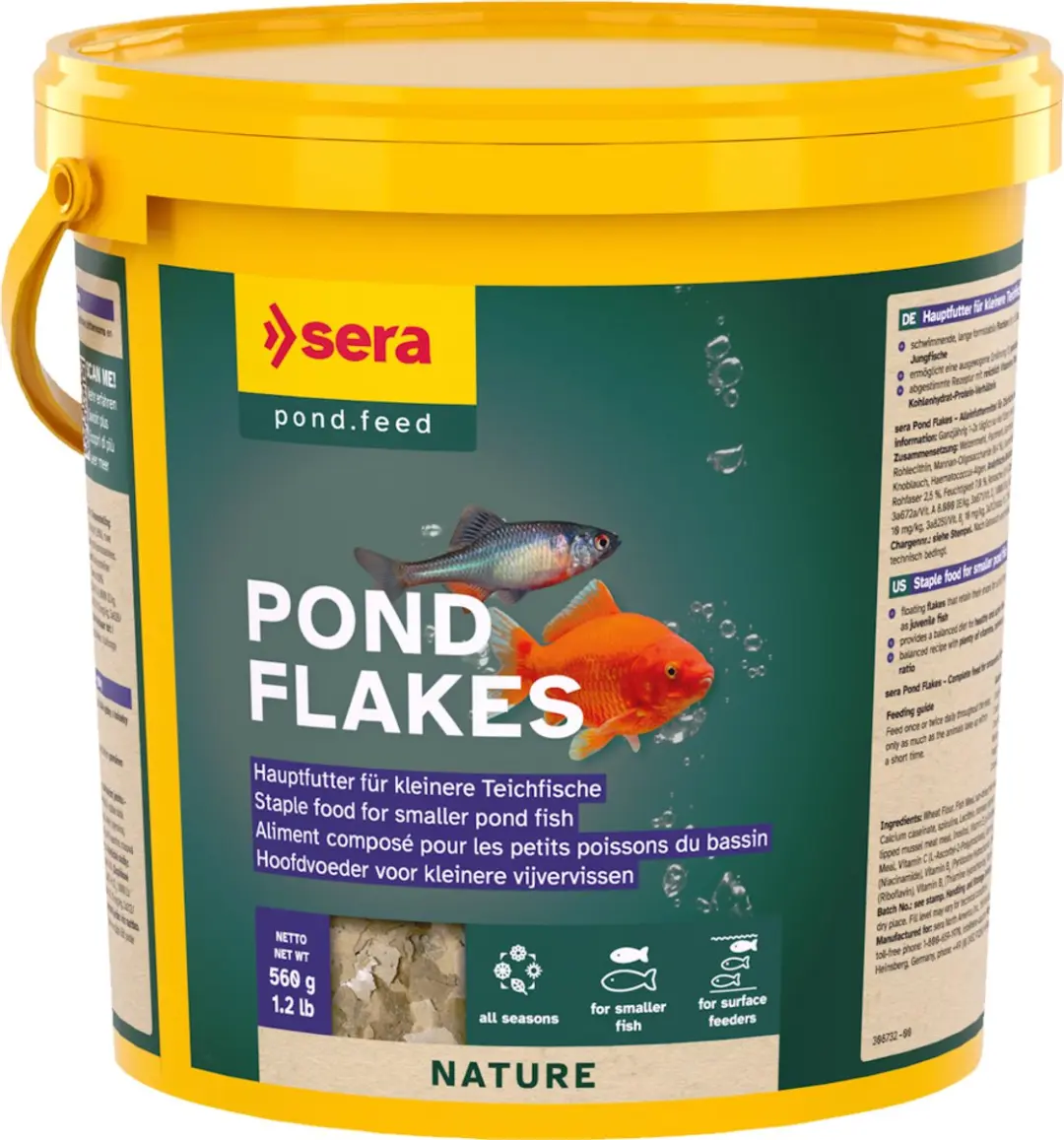 Sera Pond Flakes 3.800ml - 560g