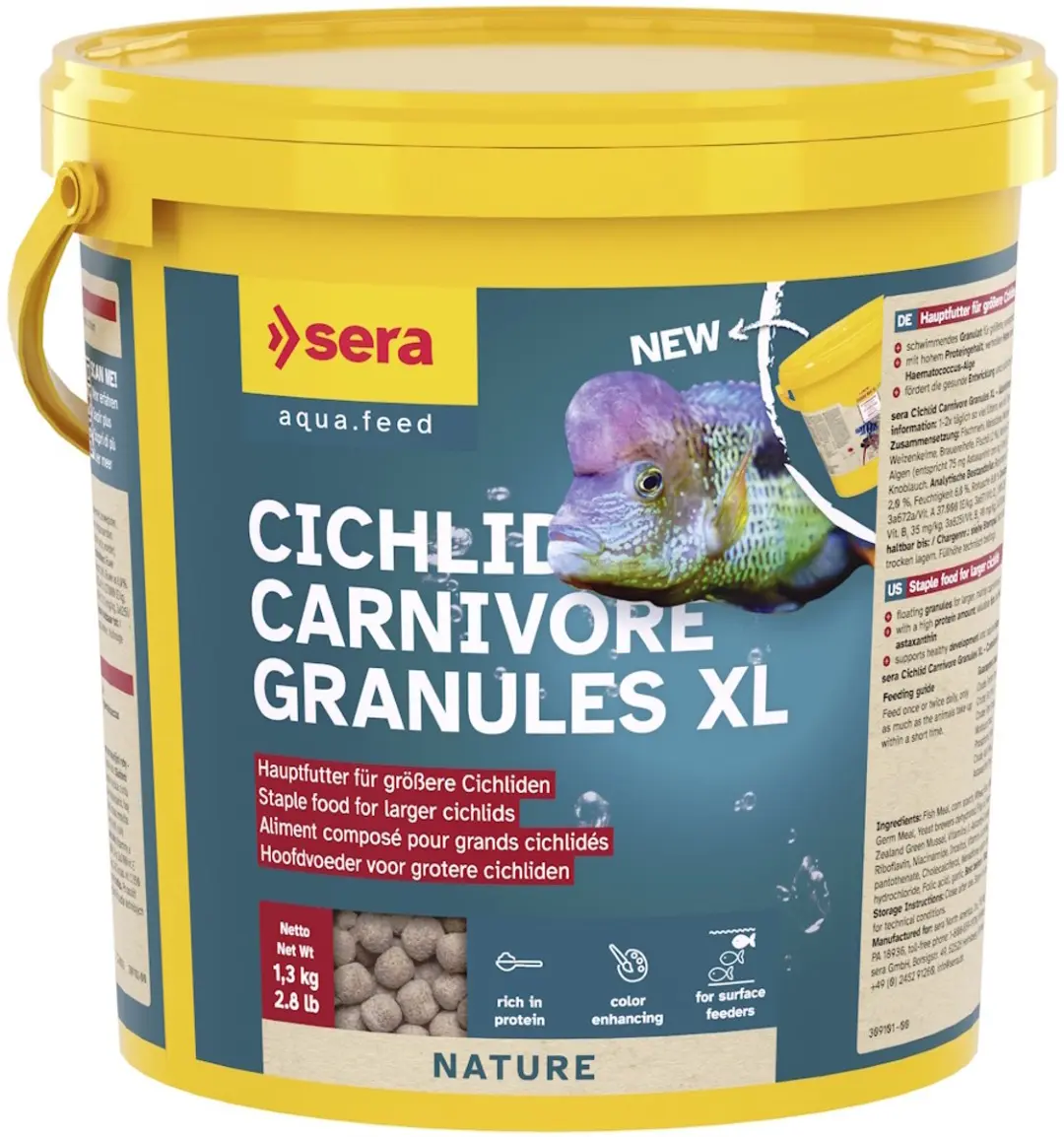 Sera Cichlid Carnivore Granules XL 3800ml