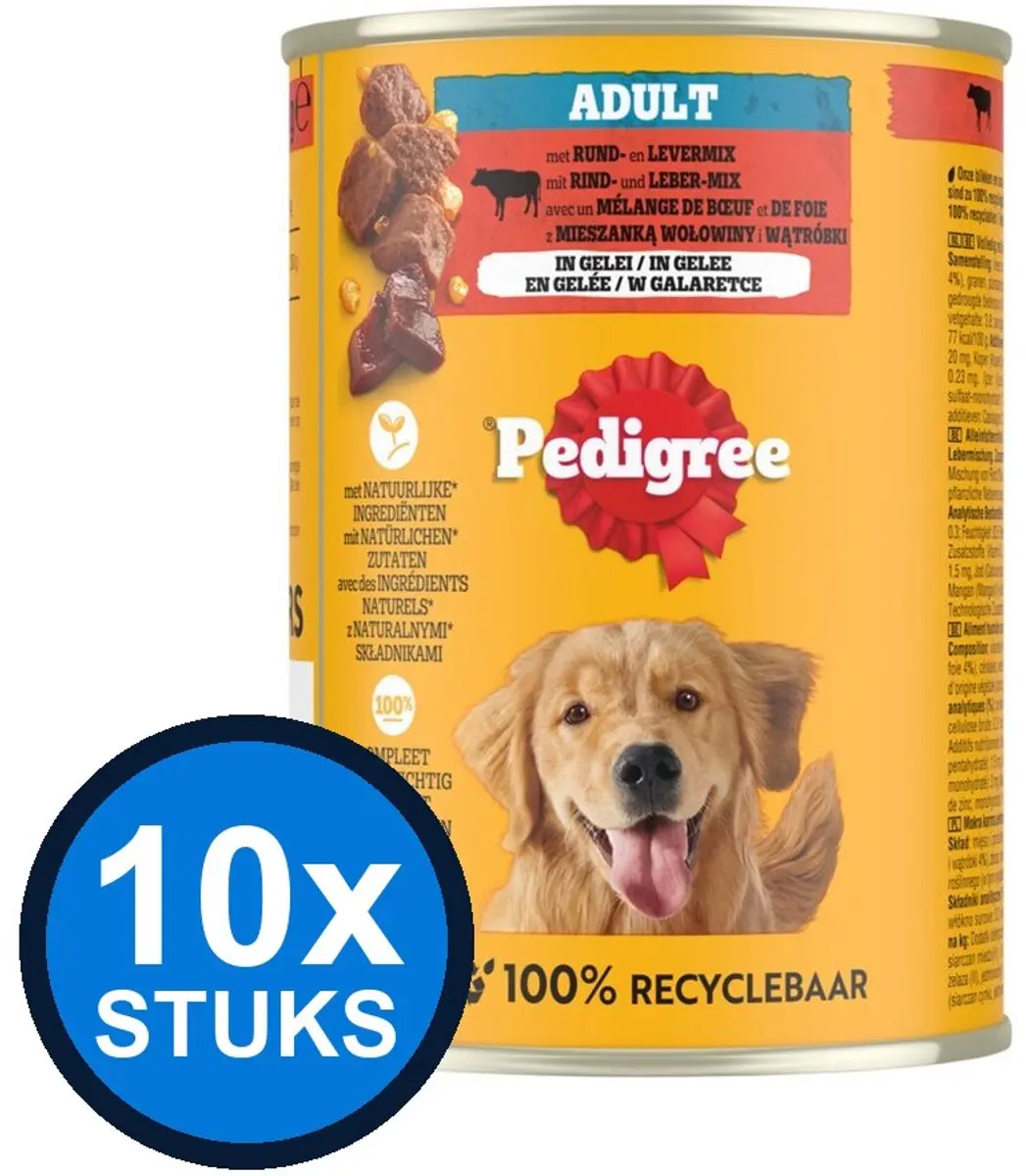 Pedigree Rund in Gelei Natvoer
