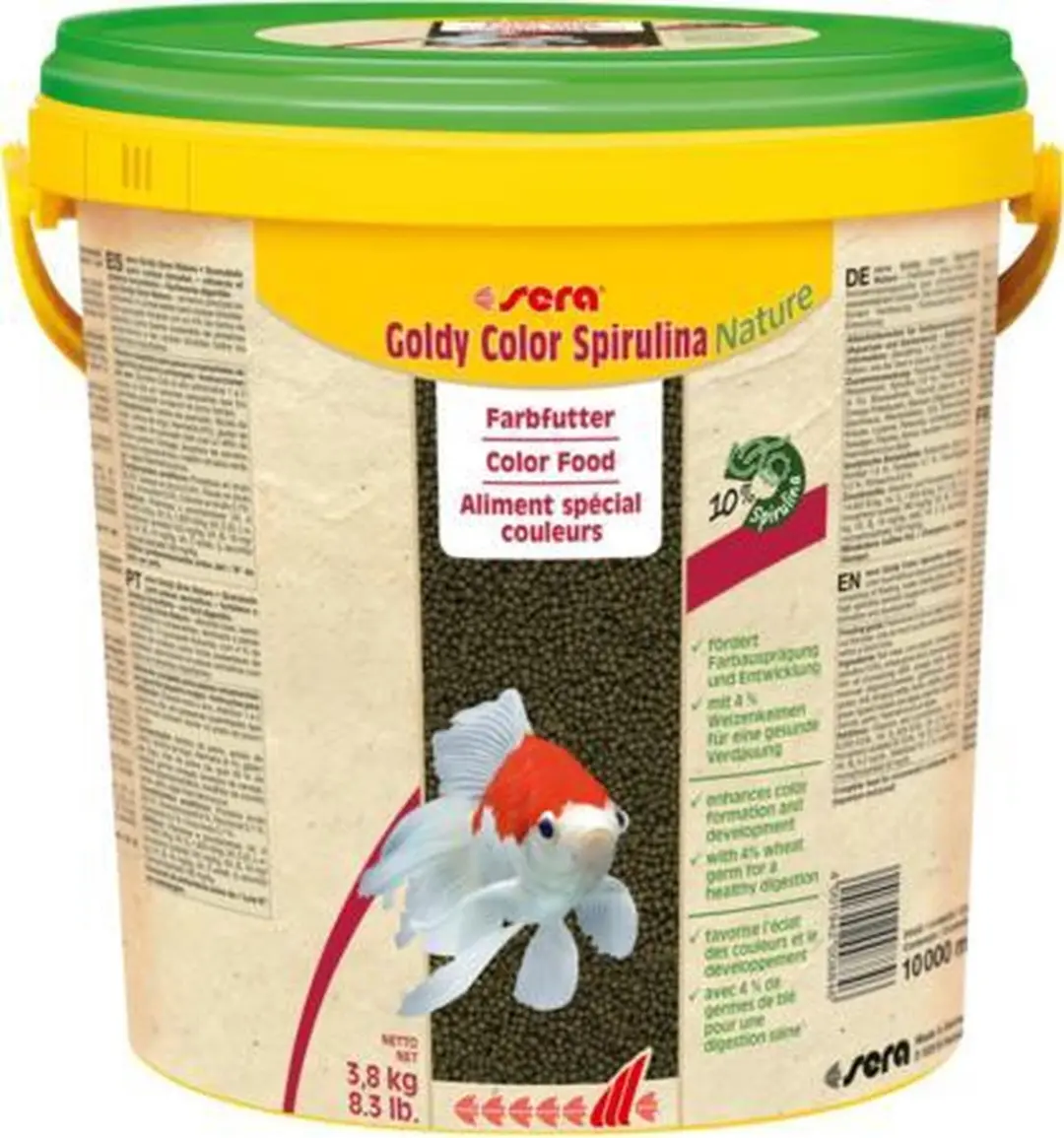 Sera Goldy Color 10.000ml Aquariumvoeding - 10 Liter