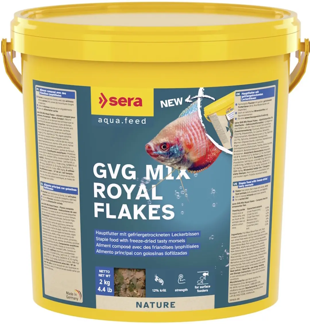 Sera GVG Mix Royal Flakes 10L