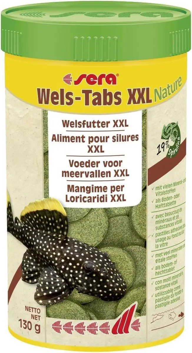 Sera Pleco Tabs XL 250ml