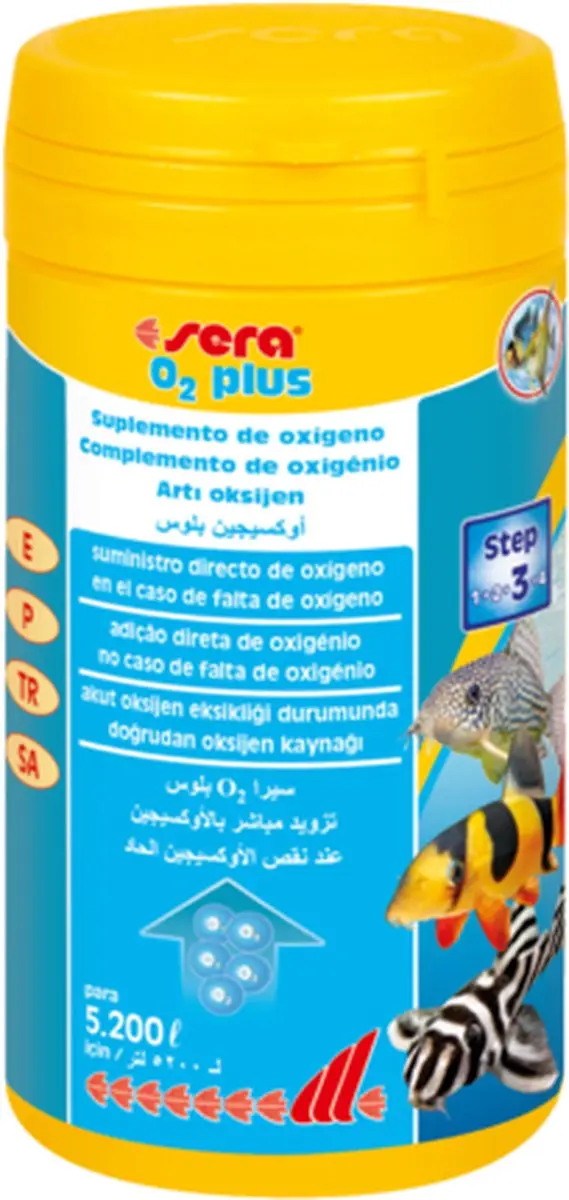 Sera O2 Plus 250ml - Aquariumzuurstof 260g