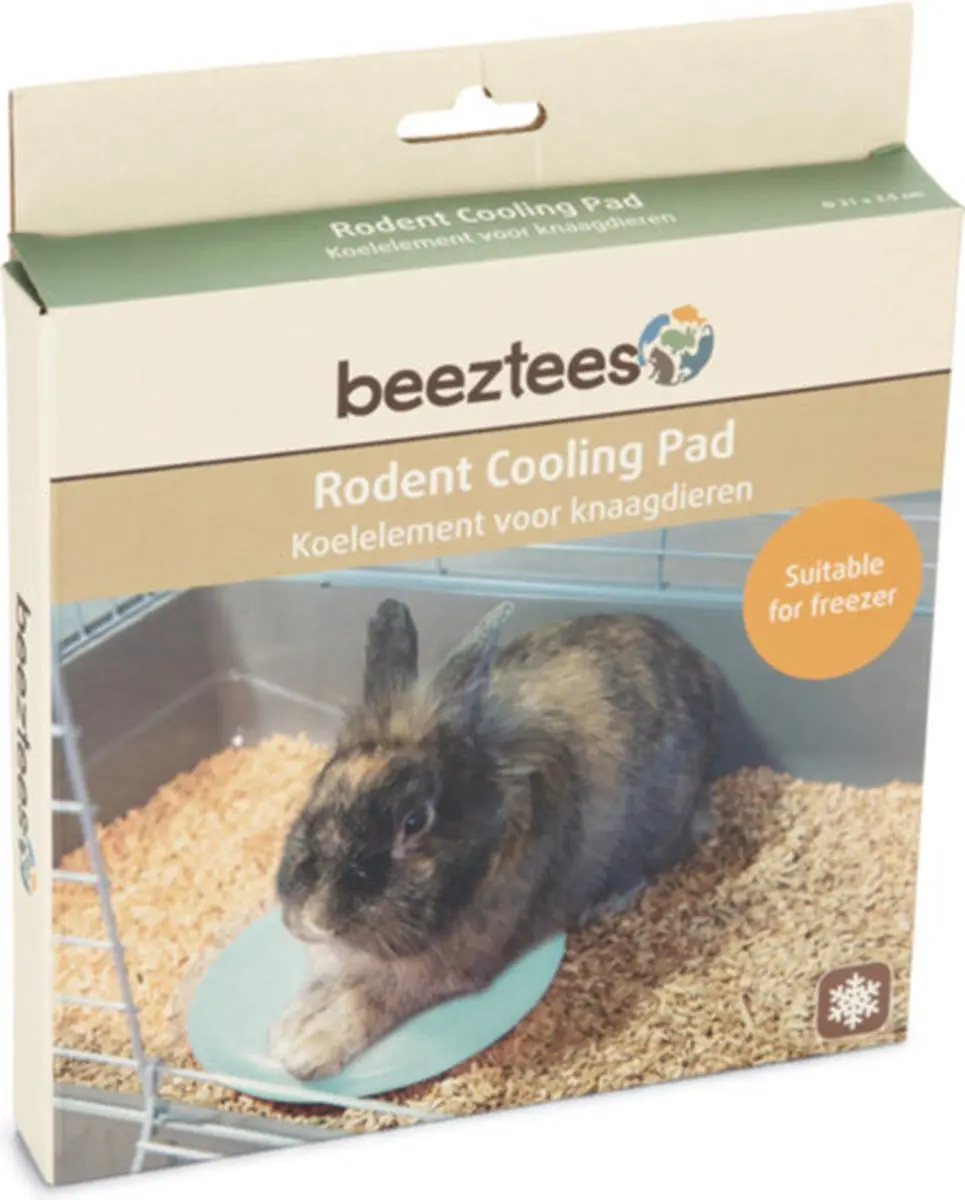 Beeztees Koelpad voor Knaagdieren Mint - 21x21x3,5cm