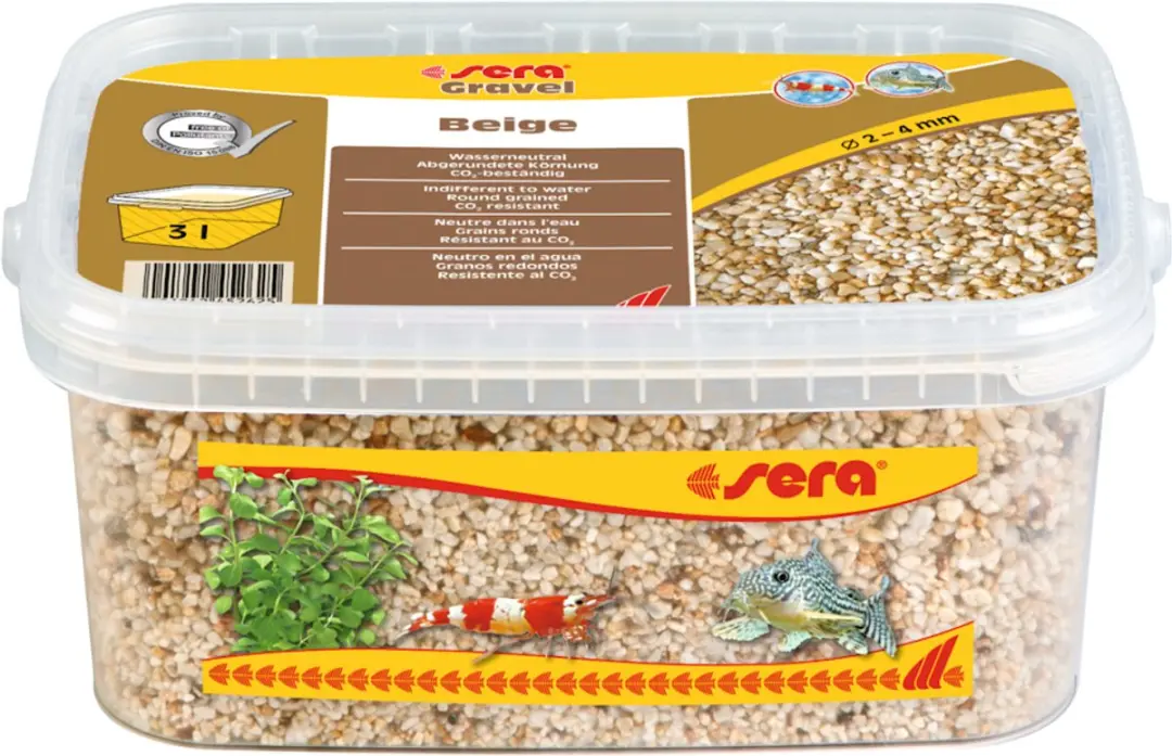 Sera Gravel Beige Bodemmateriaal 3L