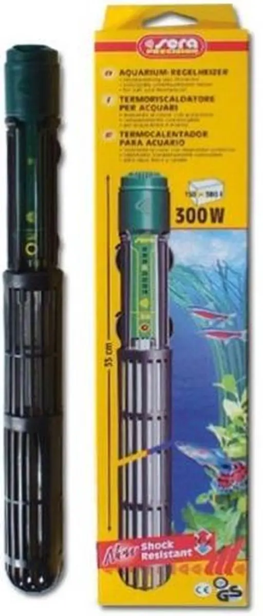 Sera Aquarium Verwarming 300W - Zwart
