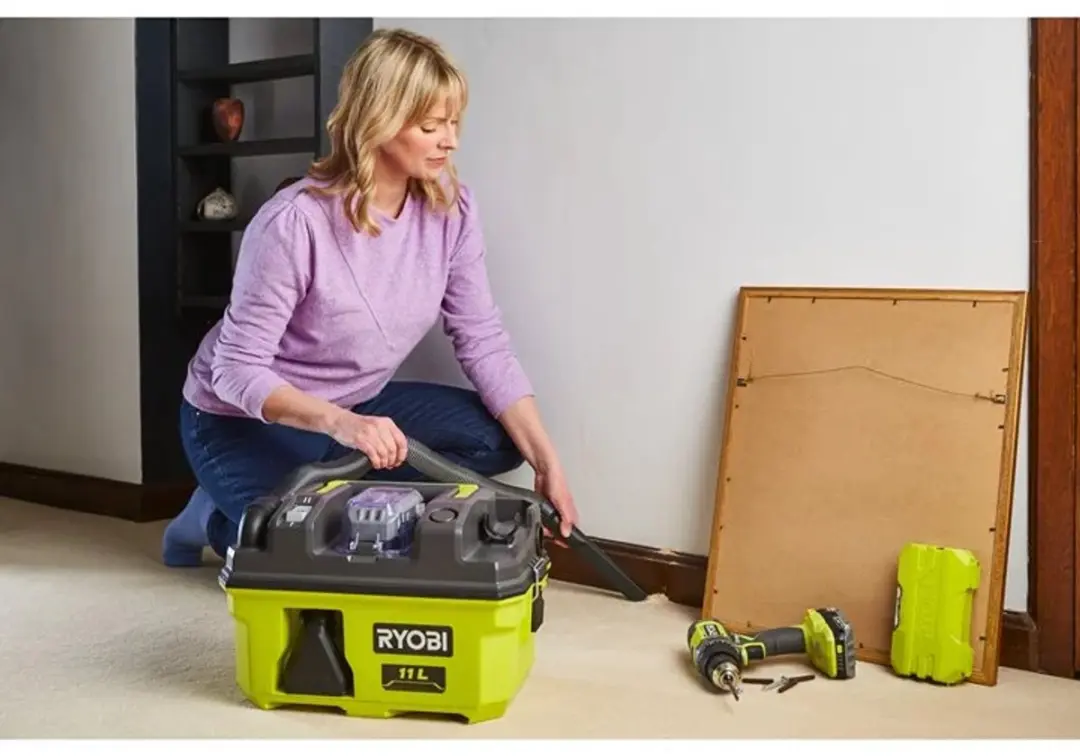 Ryobi ONE+ Droge/Natte Stofzuiger 18V 11L - HEPA Filter