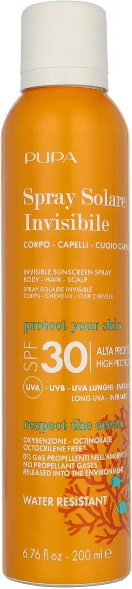 Pupa Milano Invisible Sunscreen Spray SPF30 200ml