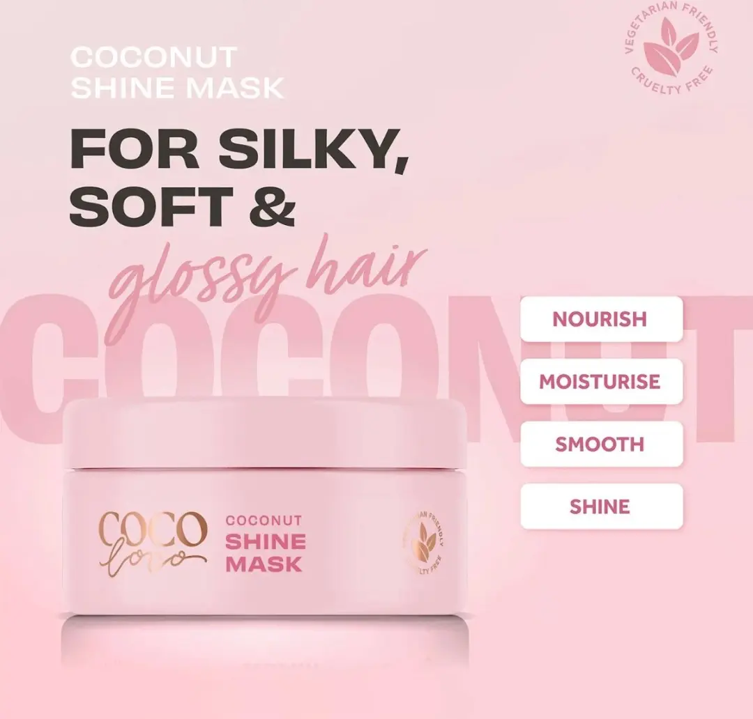 Lee Stafford Coco Loco Coconut Shine Mask 200ml