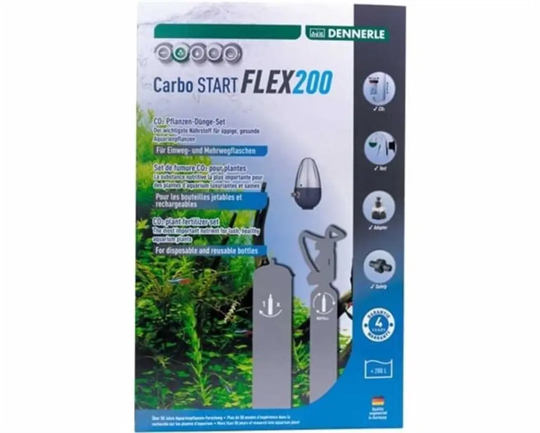 Dennerle Carbo Start FLEX200 - 0,20L - Grijs