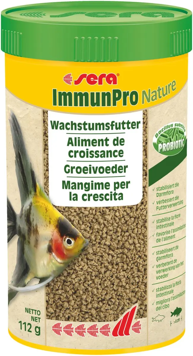 Sera Immunpro Mini Nature Aquariumvoeding 250ml