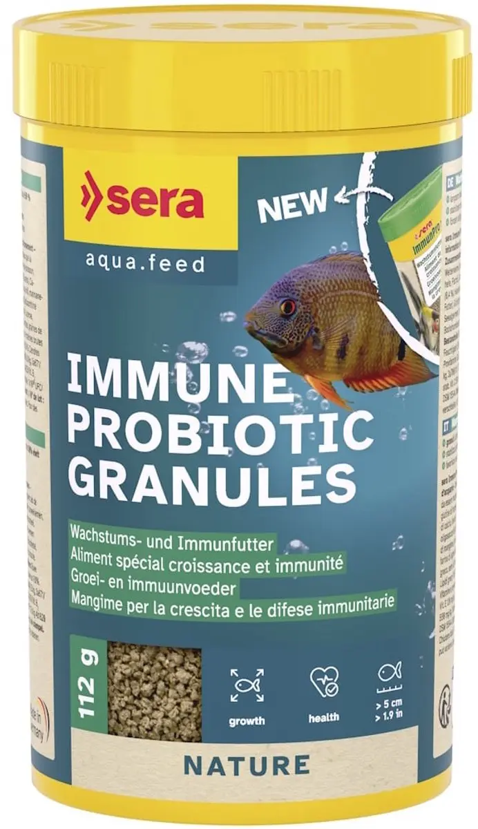 Sera Immunpro Mini Nature Aquariumvoeding 250ml