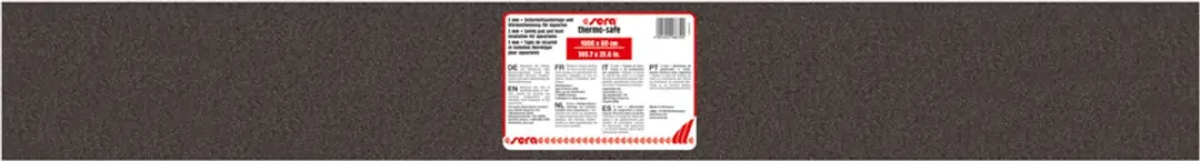 Sera Thermo-Safe 1.000x60cm Aquarium Isolatiemateriaal - Zwart