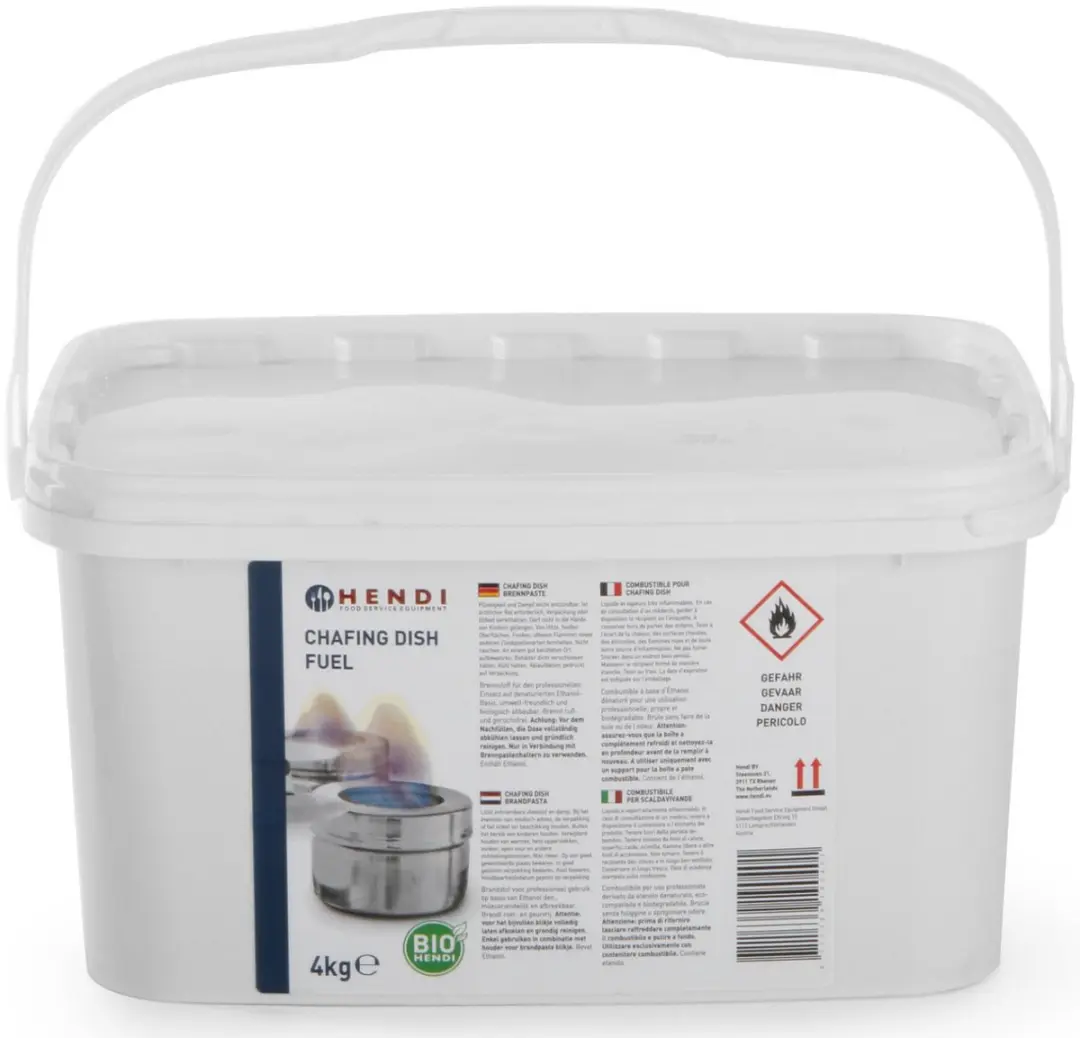 Hendi Pasta Ethanol Serie 190029 Verwarmingspasta 8kg - Wit