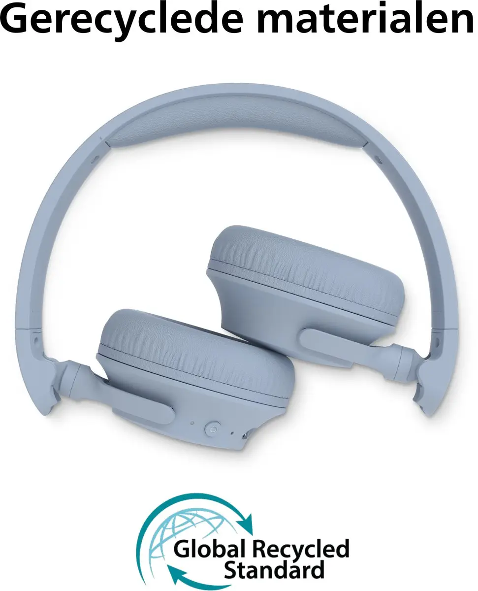 Philips TAH4000 Draadloze On-Ear Hoofdtelefoon - 70u - Lichtblauw