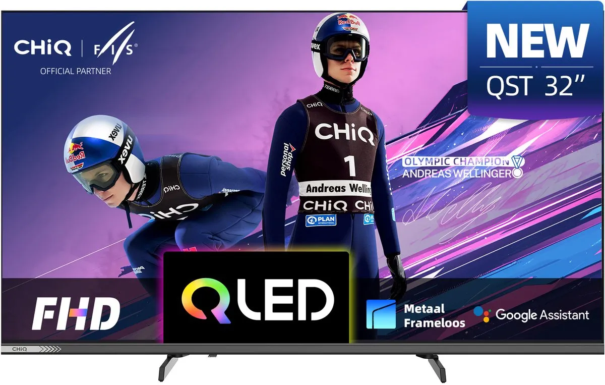 CHiQ L32QST Smart TV 32" QLED Full HD
