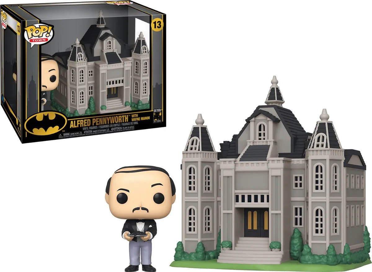 Funko POP Town Batman 80th Wayne Manor met Alfred - 45524 - afbeelding 6 van 6