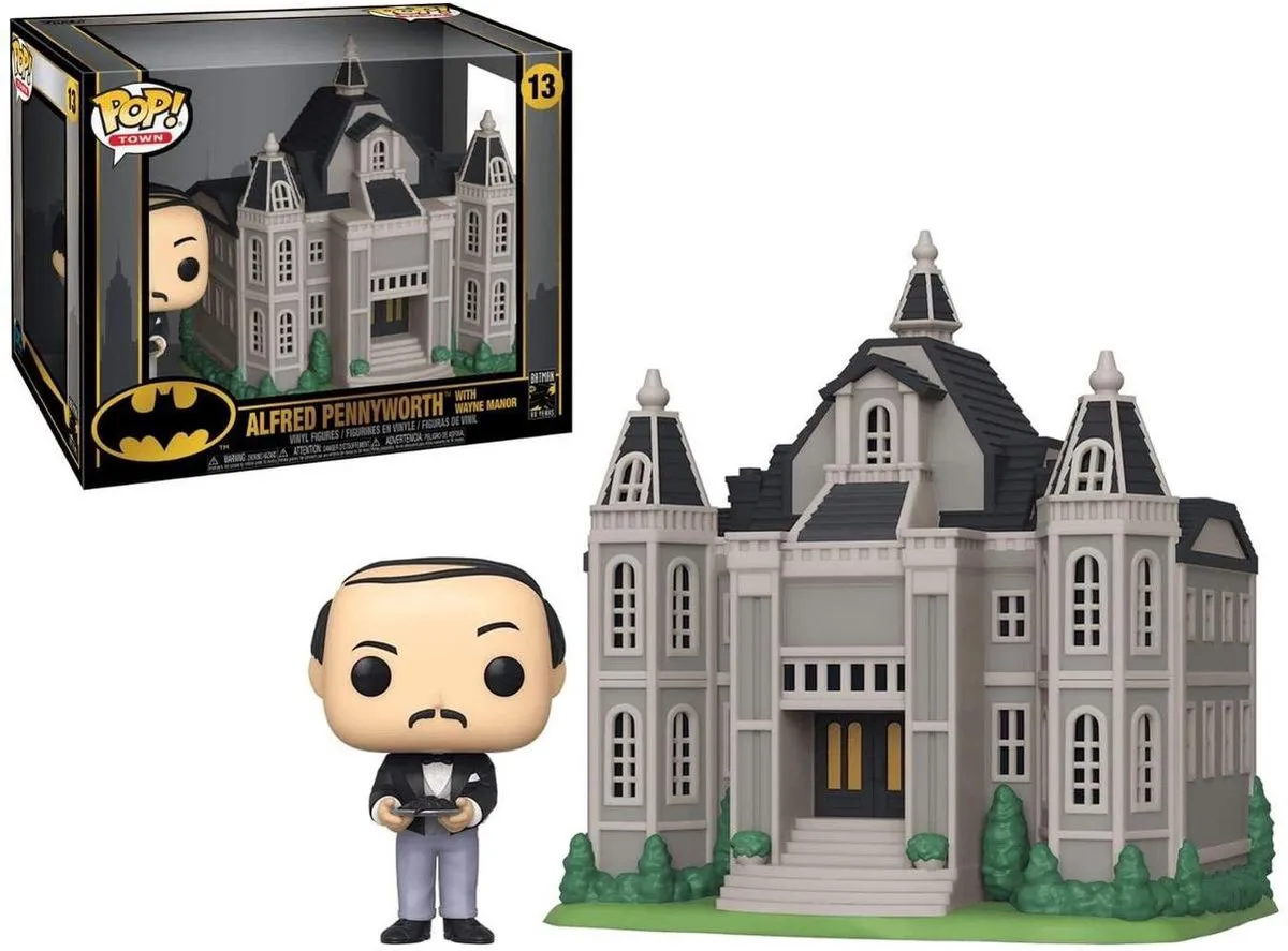 Funko POP Town Batman 80th Wayne Manor met Alfred - 45524