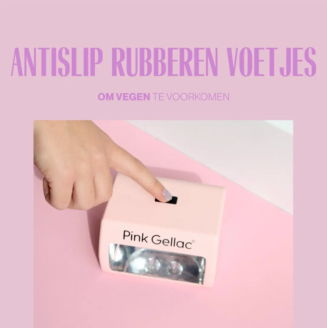 Pink Gellac Compact UV Lamp - Nagellamp LED UV - Zwart