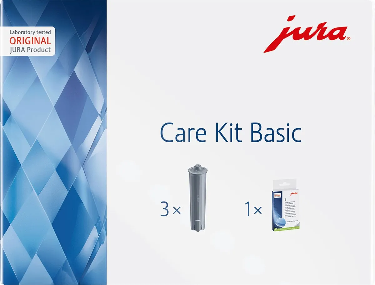 Jura Care Kit Basic 25067 - 3 Filterpatronen + 6 Reinigingstabletten