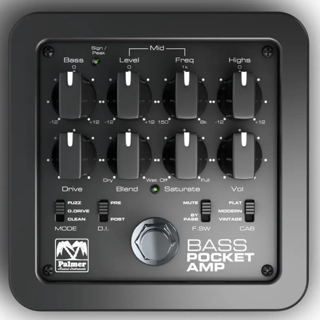 Palmer Pocket Amp Bass - Bass Preamp - afbeelding 6 van 6