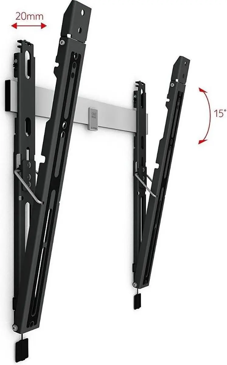 One For All WM6421 TV Muurbeugel - Tilt 32-60" - Wit