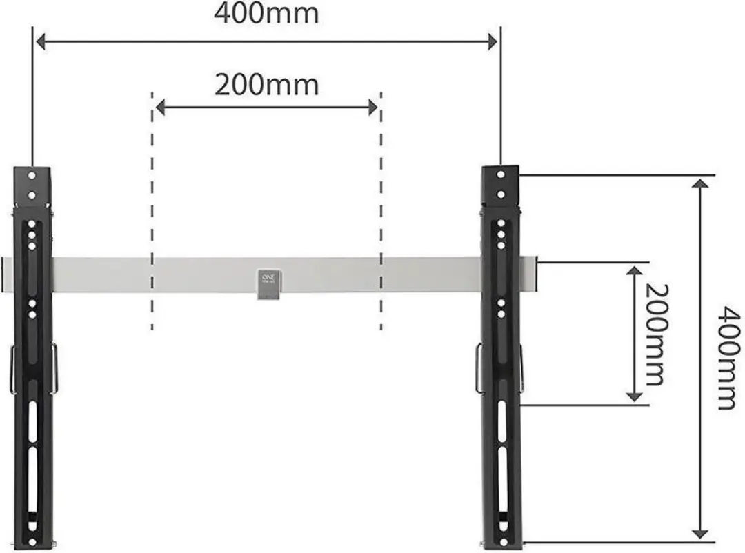 One For All WM6421 TV Muurbeugel - Tilt 32-60" - Wit