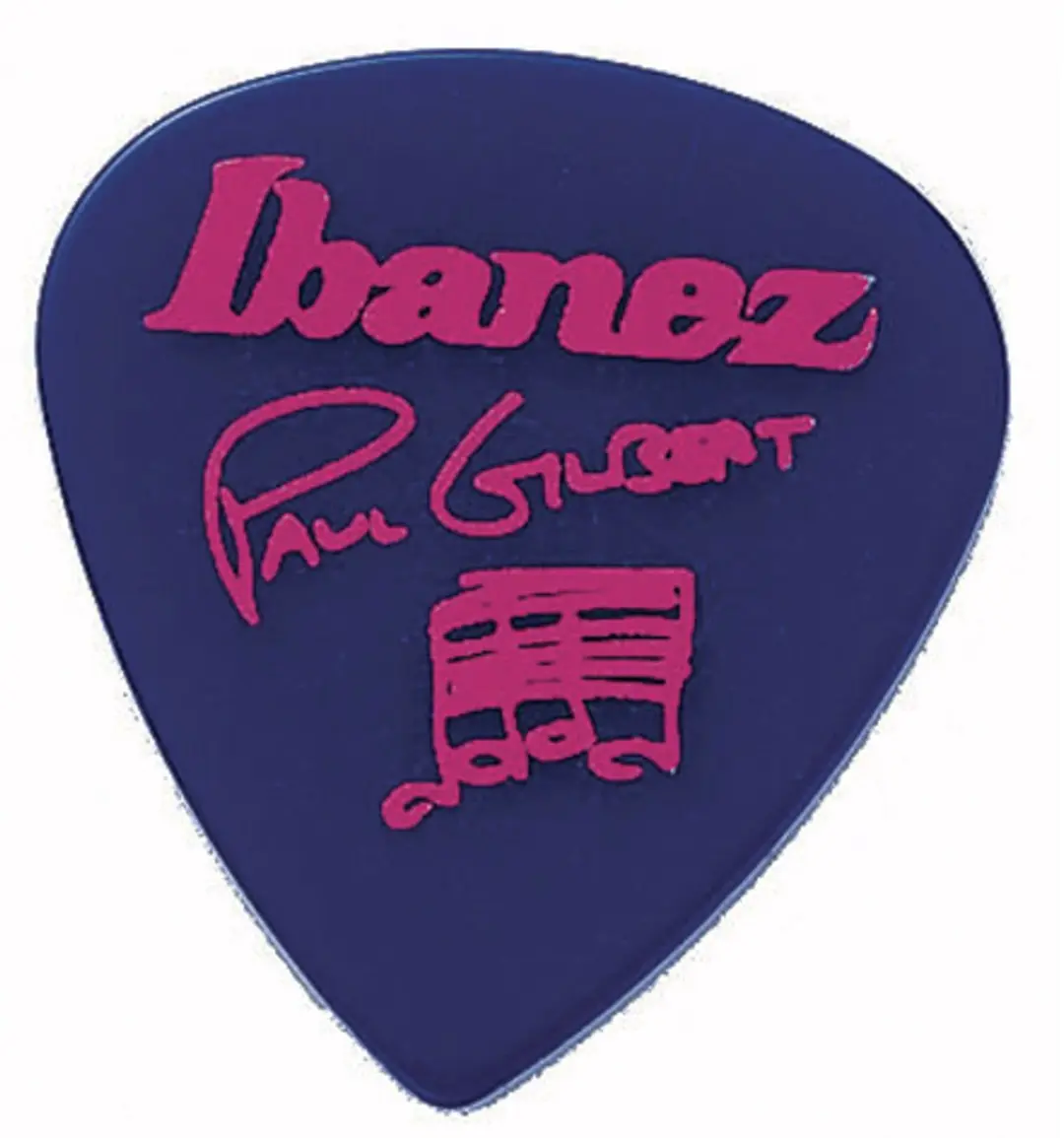 Ibanez Paul Gilbert Signature Plektrum Set 6 Stuks - Blauw