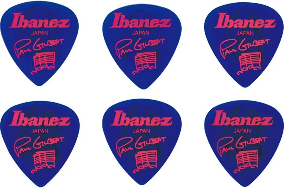 Ibanez Paul Gilbert Signature Plektrum Set 6 Stuks