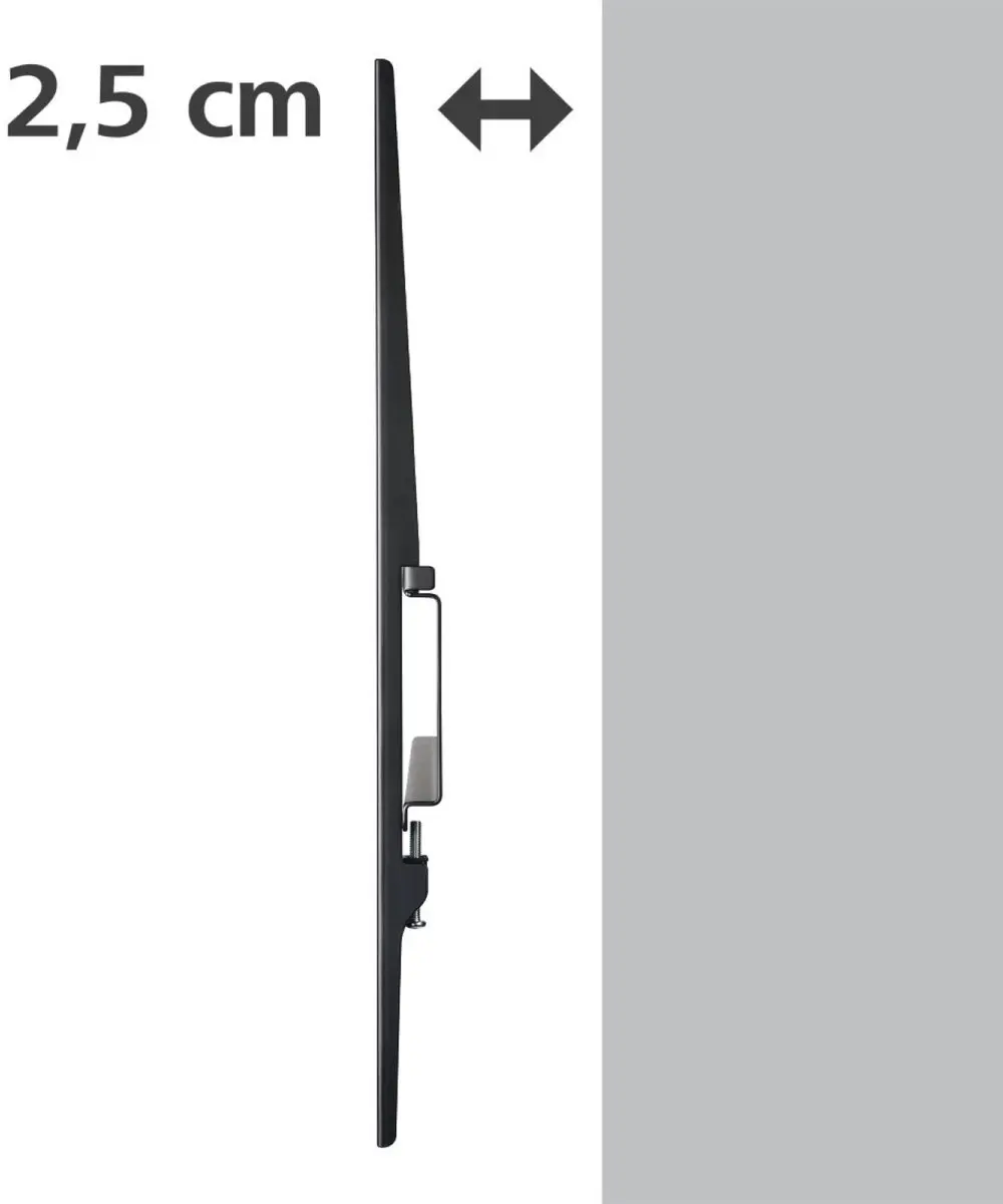 Hama TV-Muurbeugel Fix 00108718 VESA 100x100 - 37-75" - Zwart