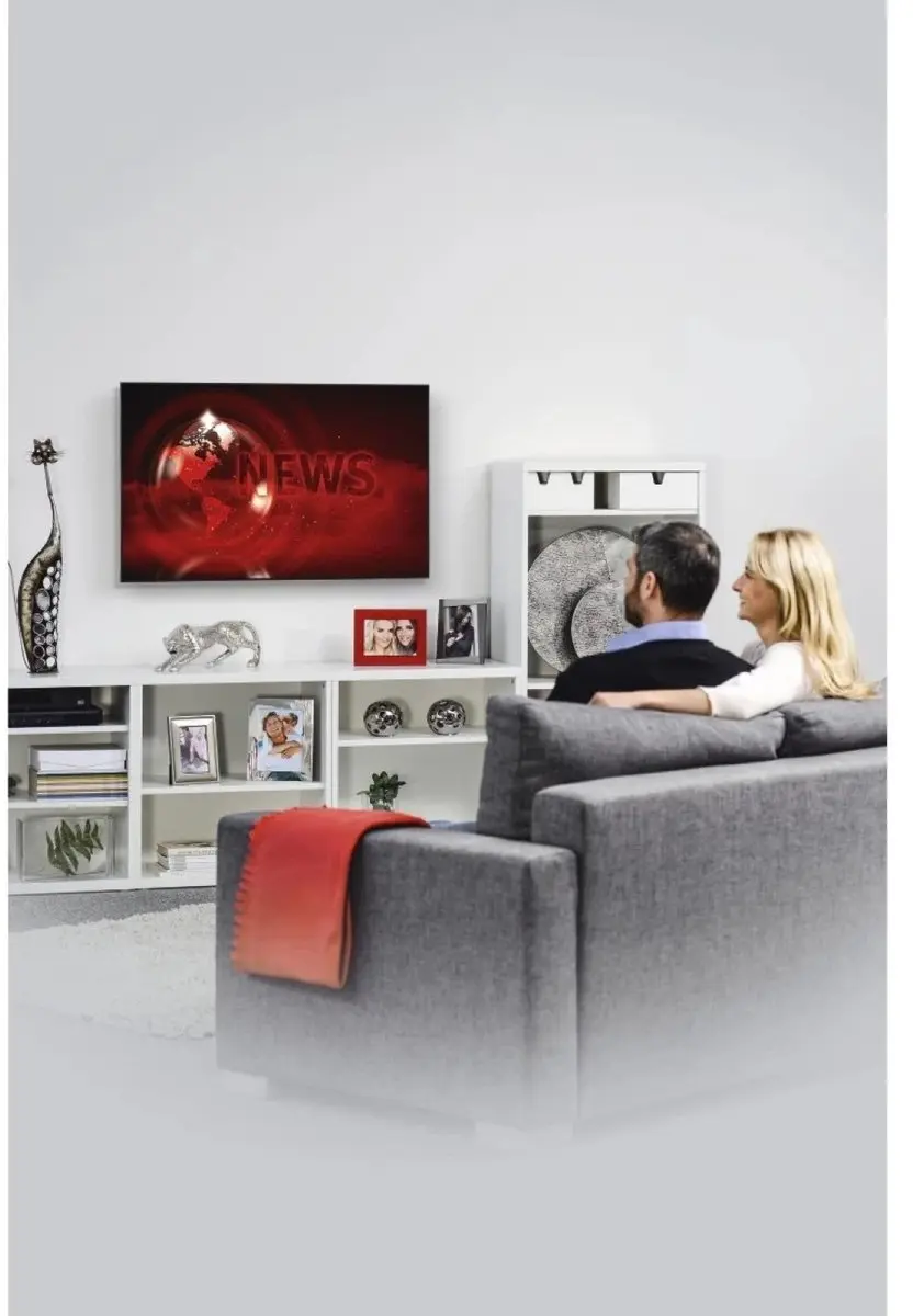 Hama TV-Muurbeugel Fix 00108718 VESA 100x100 - 37-75" - Zwart