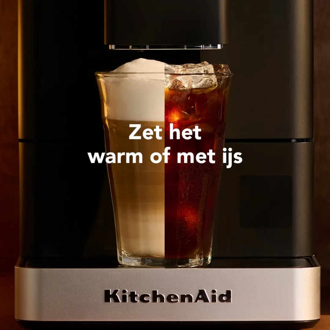 KitchenAid KF2 Espressomachine 5KES8452EBM - Zwart