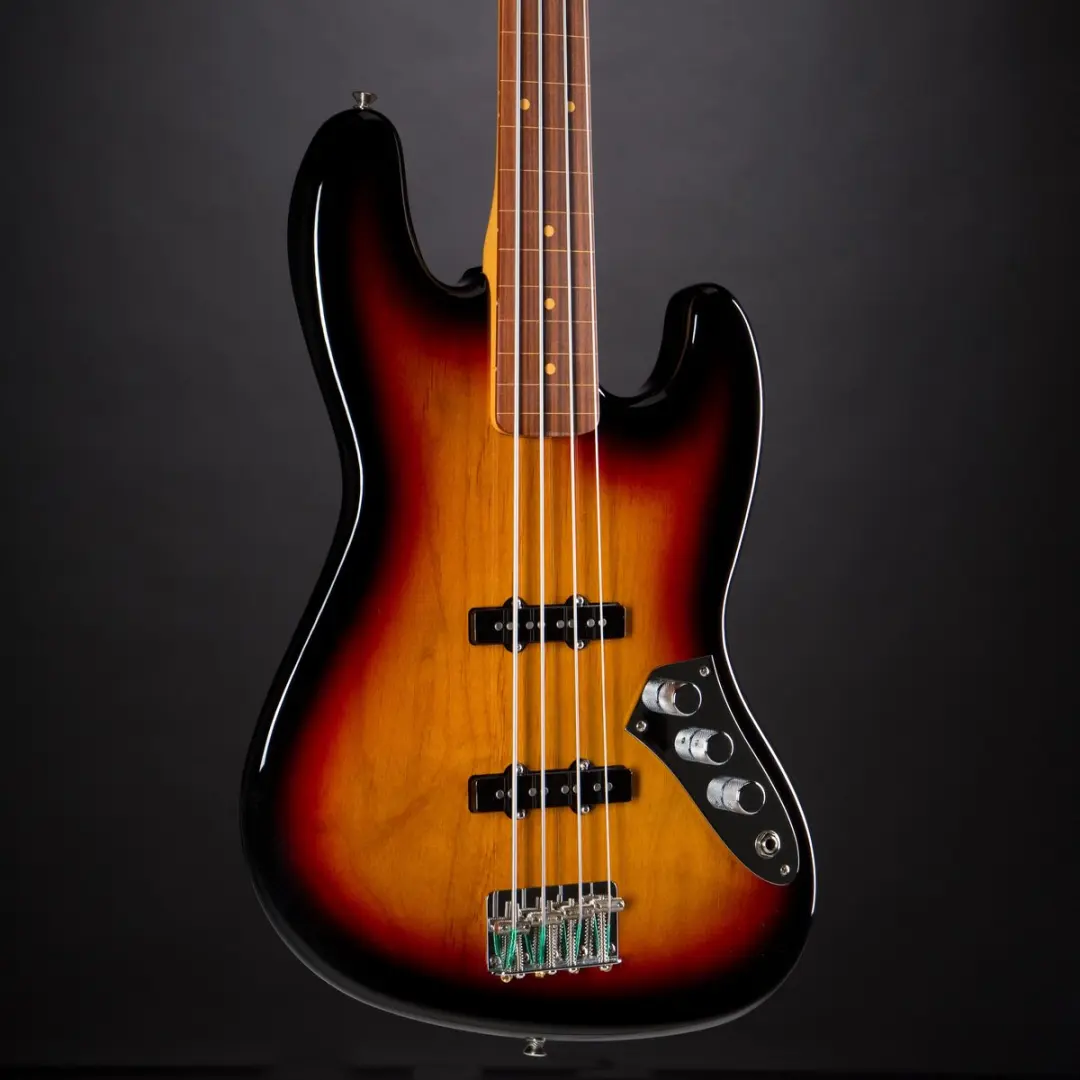 Fender Jaco Pastorius J-Bass Elektrische Basgitaar - 3-Color Sunburst